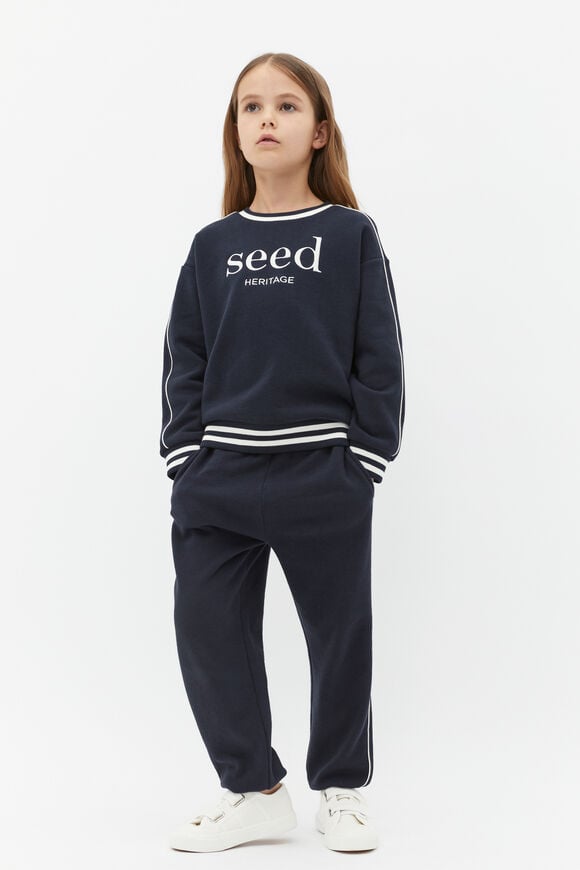Core Logo Sweat  Midnight Blue  hi-res