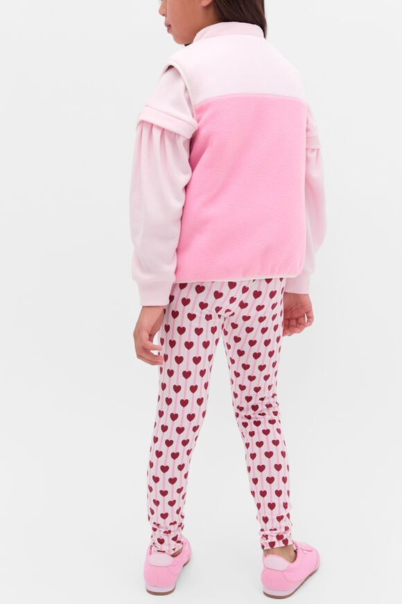 Polar Fleece Reversible Vest  Multi  hi-res