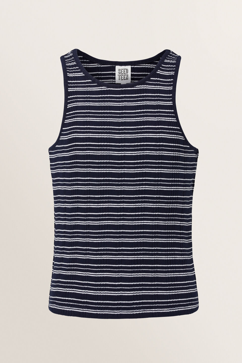 Stripe Rib Tank  