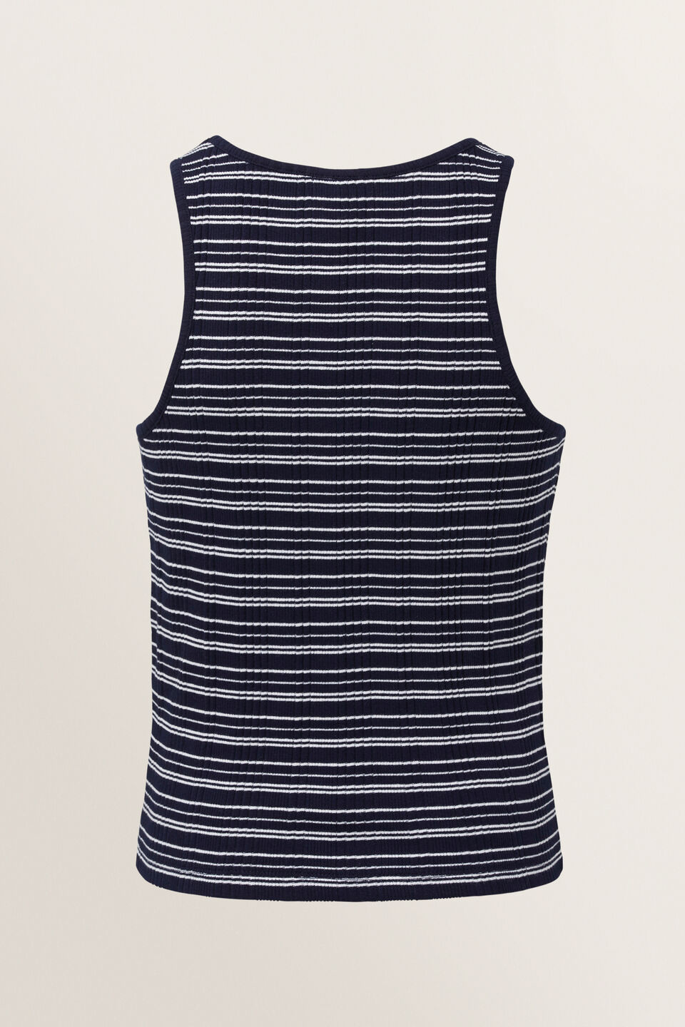 Stripe Rib Tank  