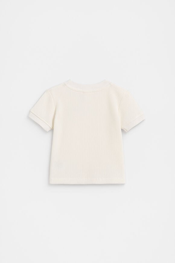 Henley Tee  Classic Cream  hi-res