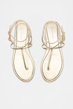 Jamie T Bar Sandal  Pale Gold  hi-res