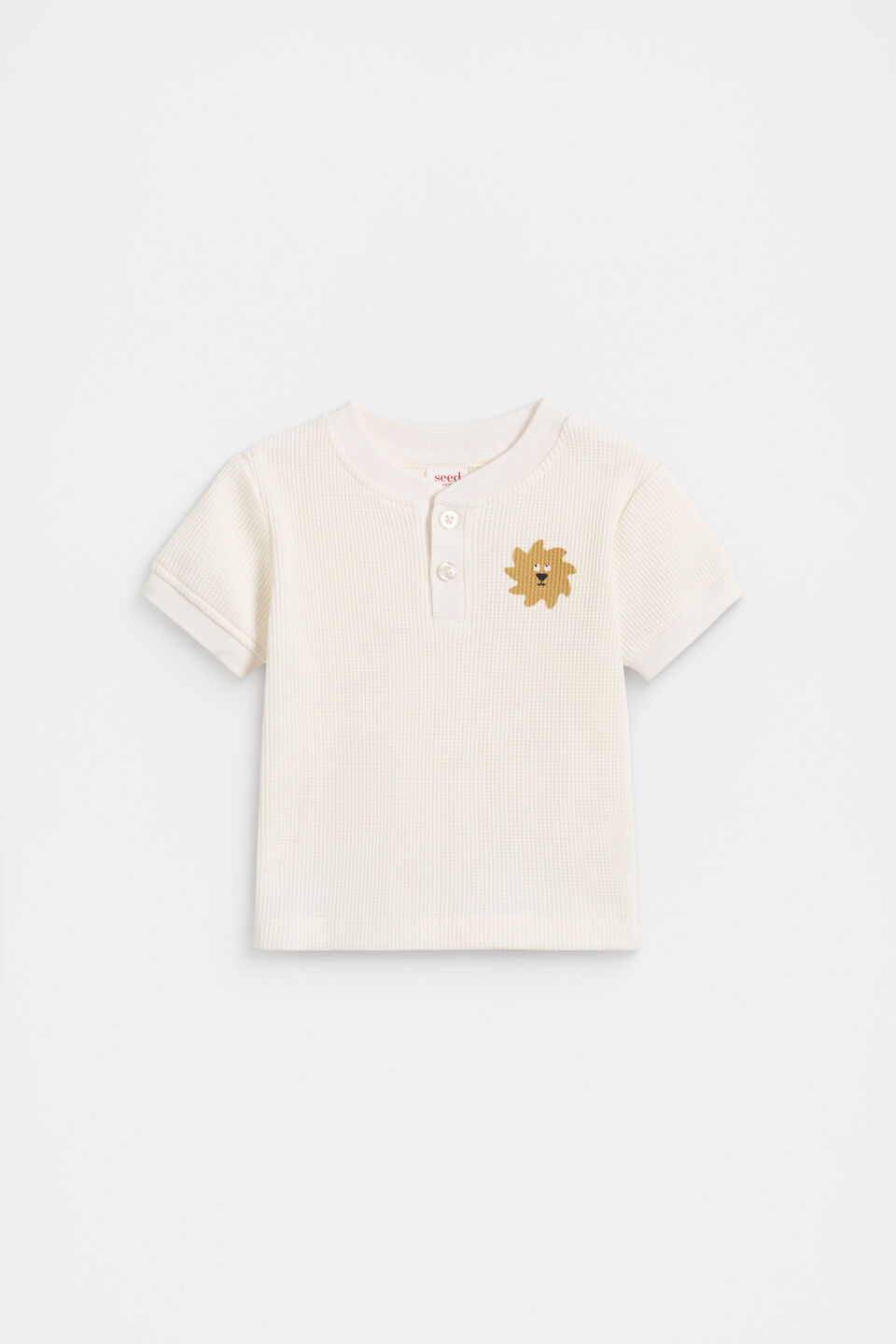Henley Tee  Classic Cream