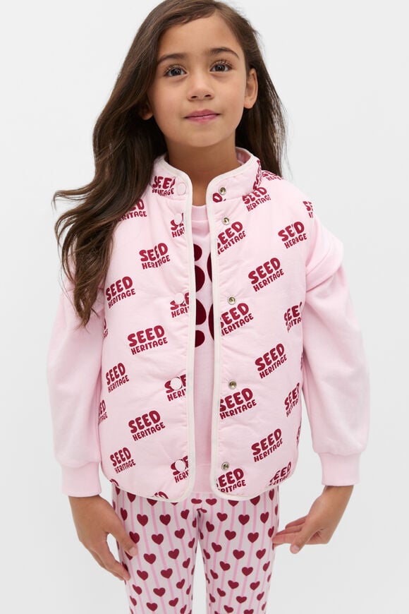 Polar Fleece Reversible Vest  Multi  hi-res