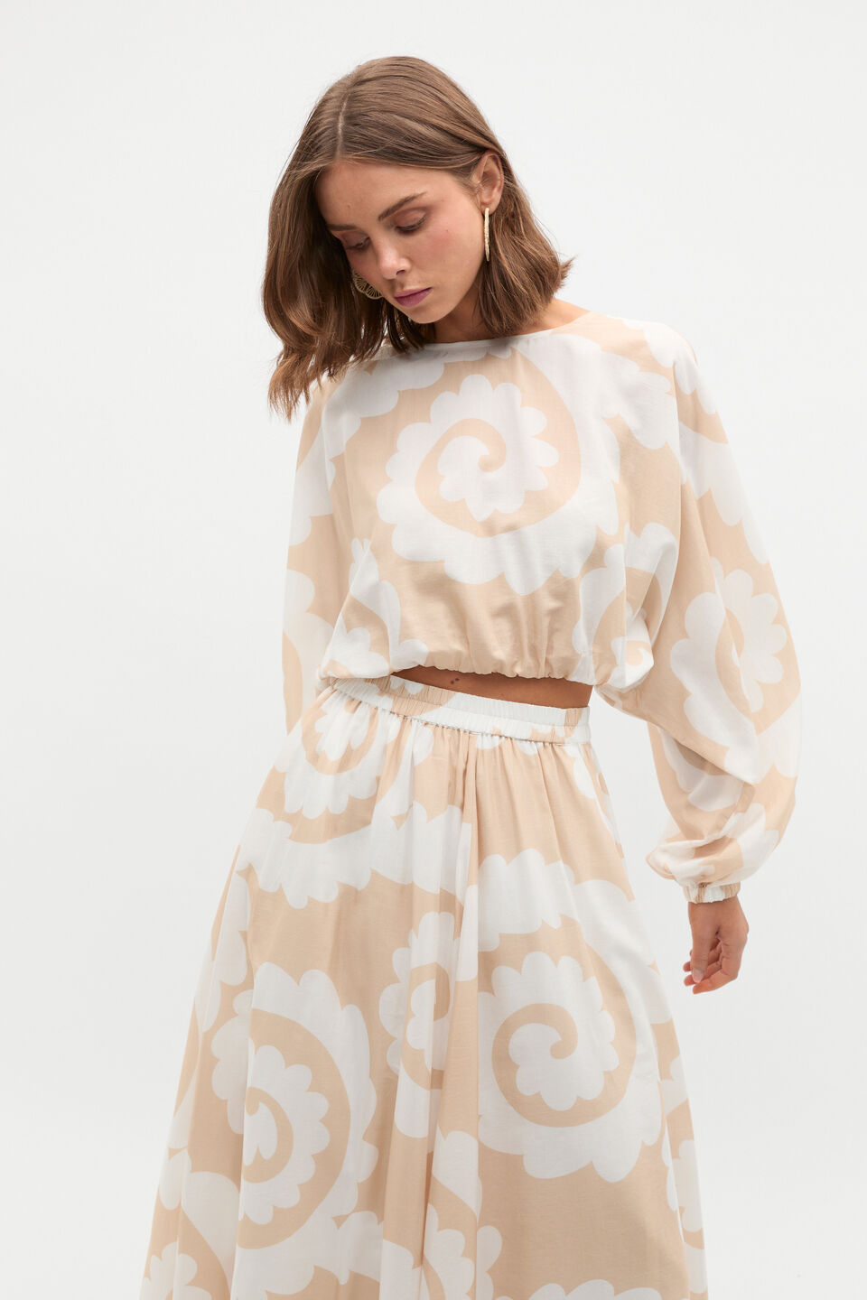 Retro Swirl Blouse  Retro Swirl