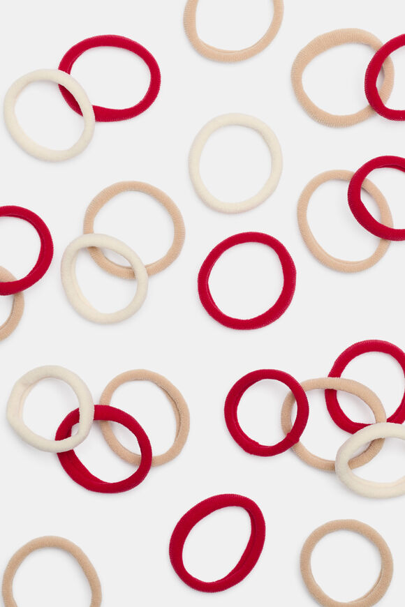 Hair Tie Set  Poppy  hi-res