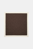 Printed Headscarf  Coffee Bean Spot  hi-res