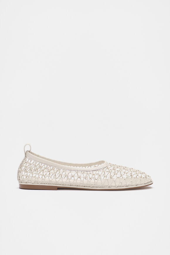 Parker Open Weave Ballet Flat  Tofu  hi-res