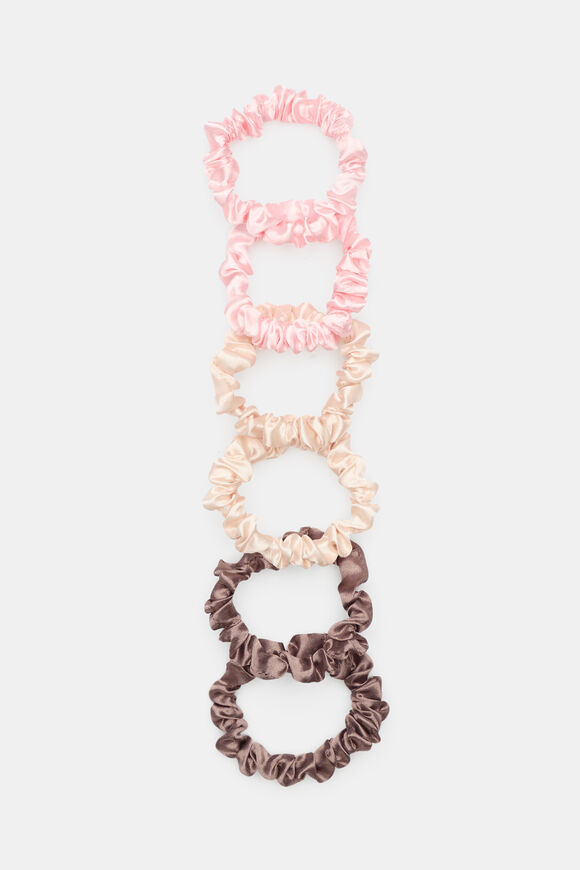 Mini Scrunchie  Pale Blossom  hi-res