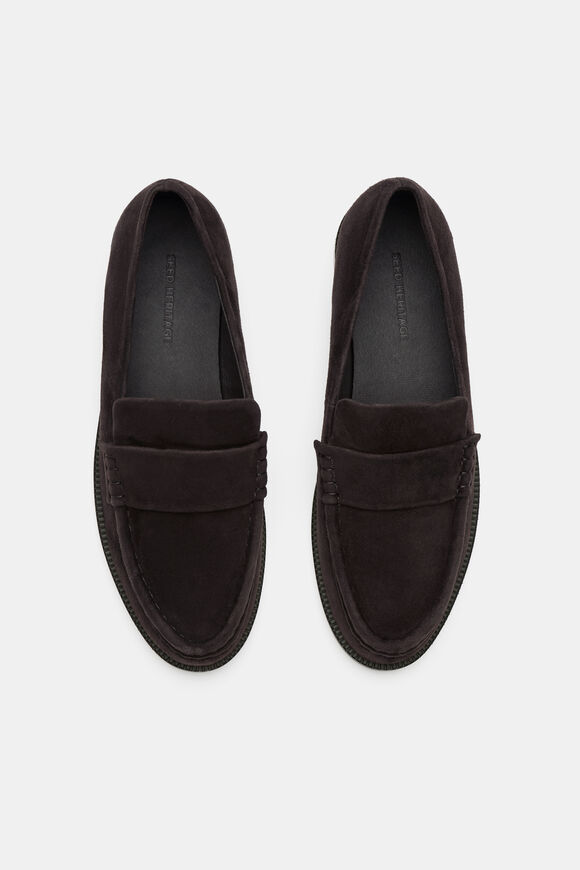 Kyla Loafer  Chocolate Suede  hi-res