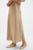 Satin Midi Skirt  Sandstone  hi-res