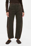 Twill Cotton Tapered Pant  Coffee Bean  hi-res