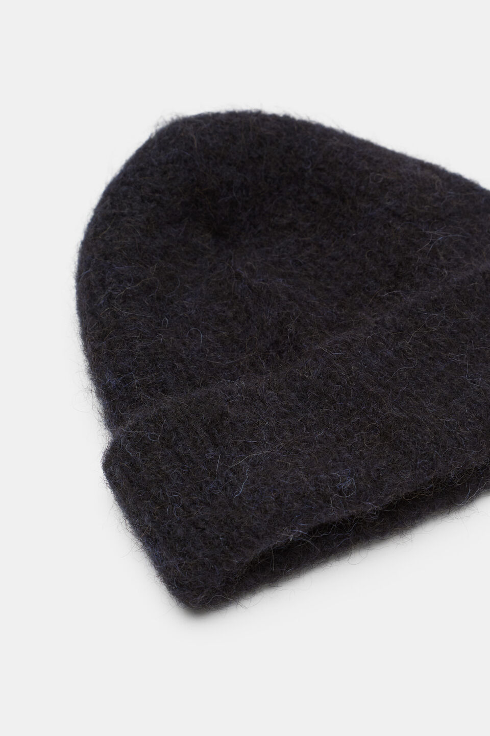 Fluffy Beanie  Twilight Blue