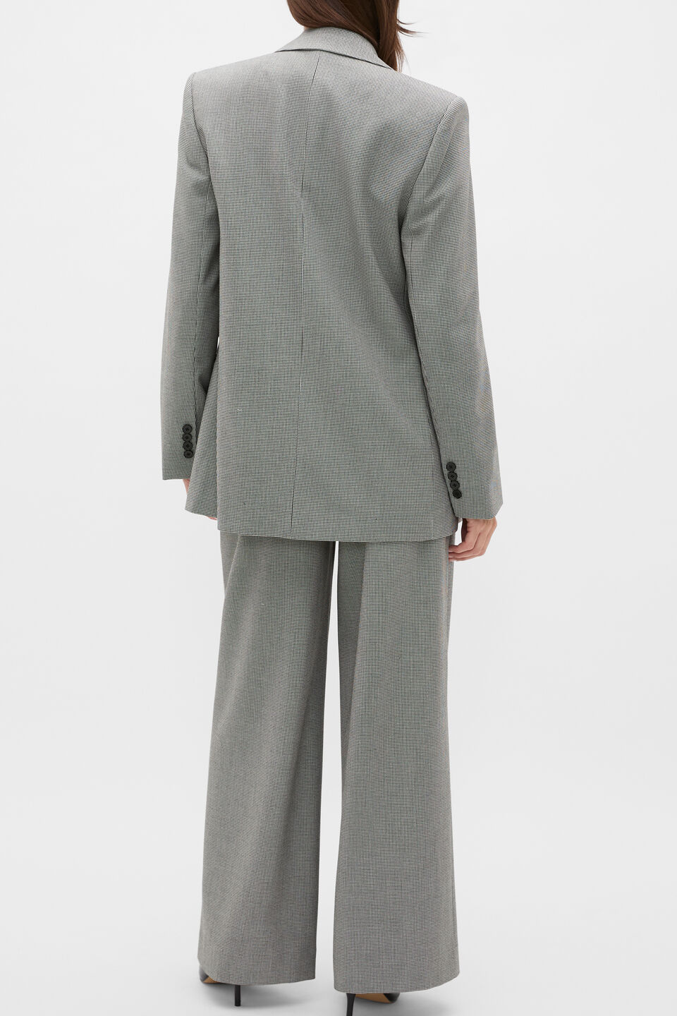 Houndstooth Tailored Jacket  Houndstooth