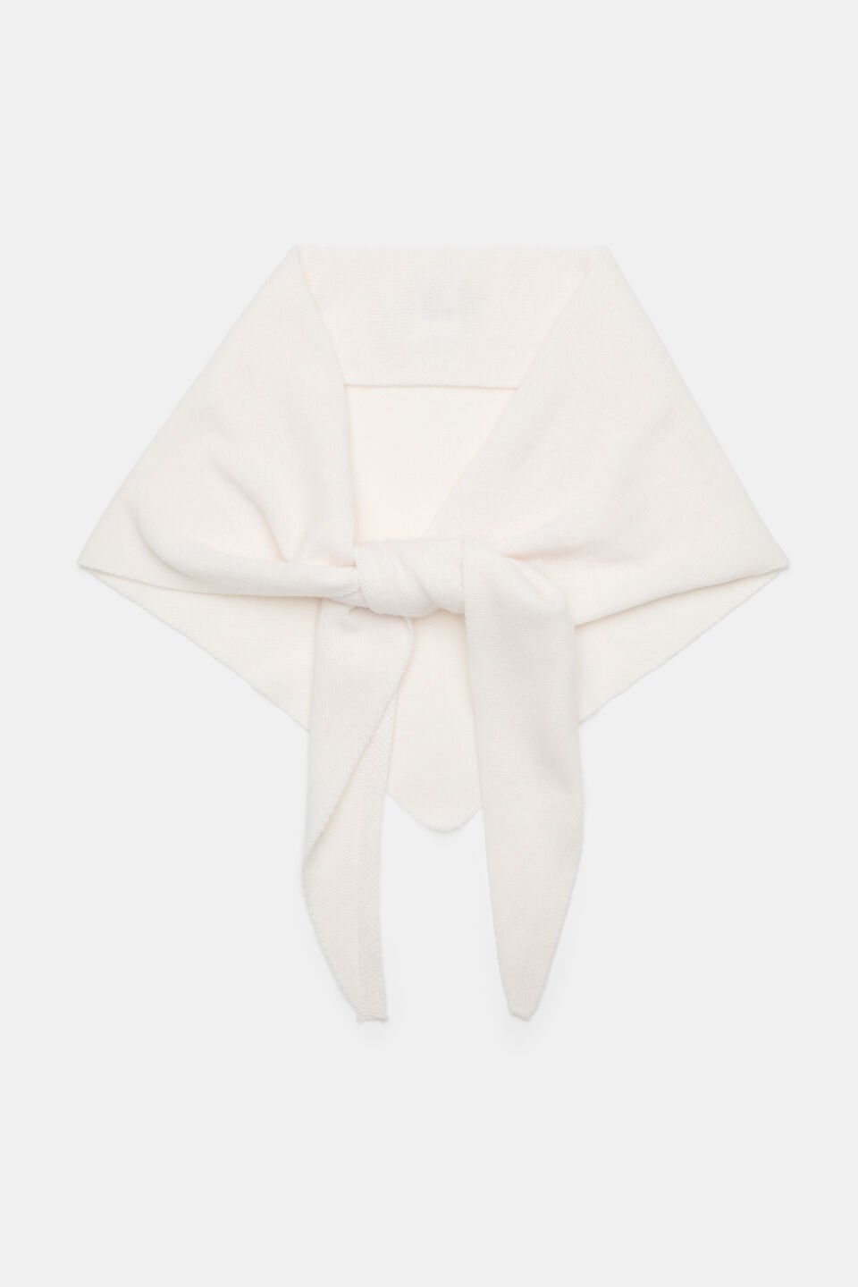 Triangle Scarf  Coconut Cream