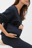 Woven Textured Crossbody Bag  Twilight Blue  hi-res