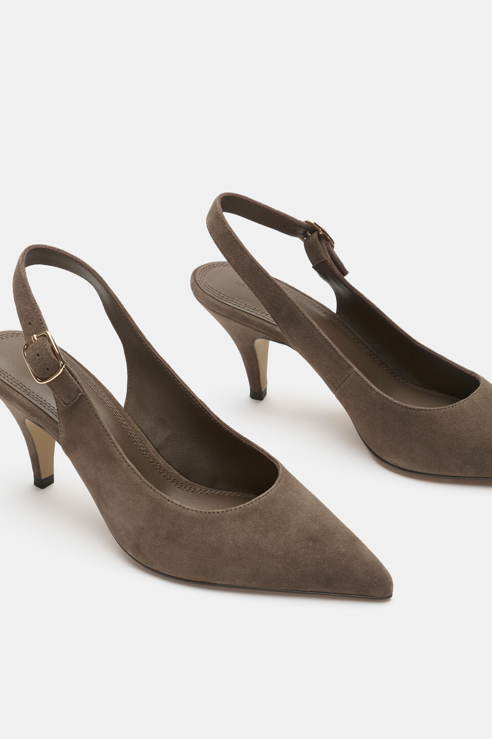 Elora Slingback Pump  Cocoa Suede