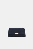 Suede Clutch  Twilight Blue  hi-res