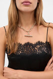 Large T Bar Necklace  Gold  hi-res