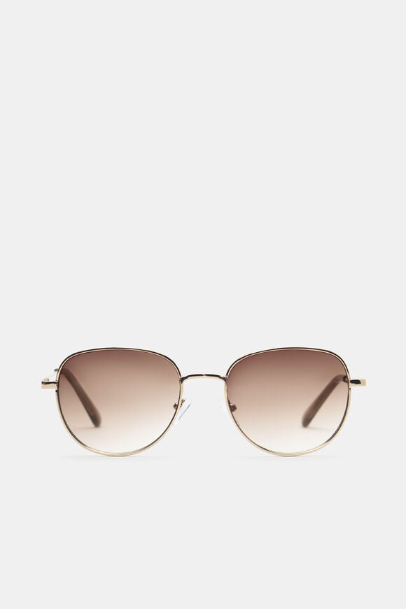 Olivia Metal Sunglasses  Gold  hi-res