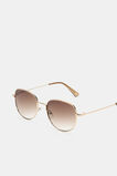 Olivia Metal Sunglasses  Gold  hi-res