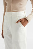 Cotton Twill Pant  Cloud Cream  hi-res