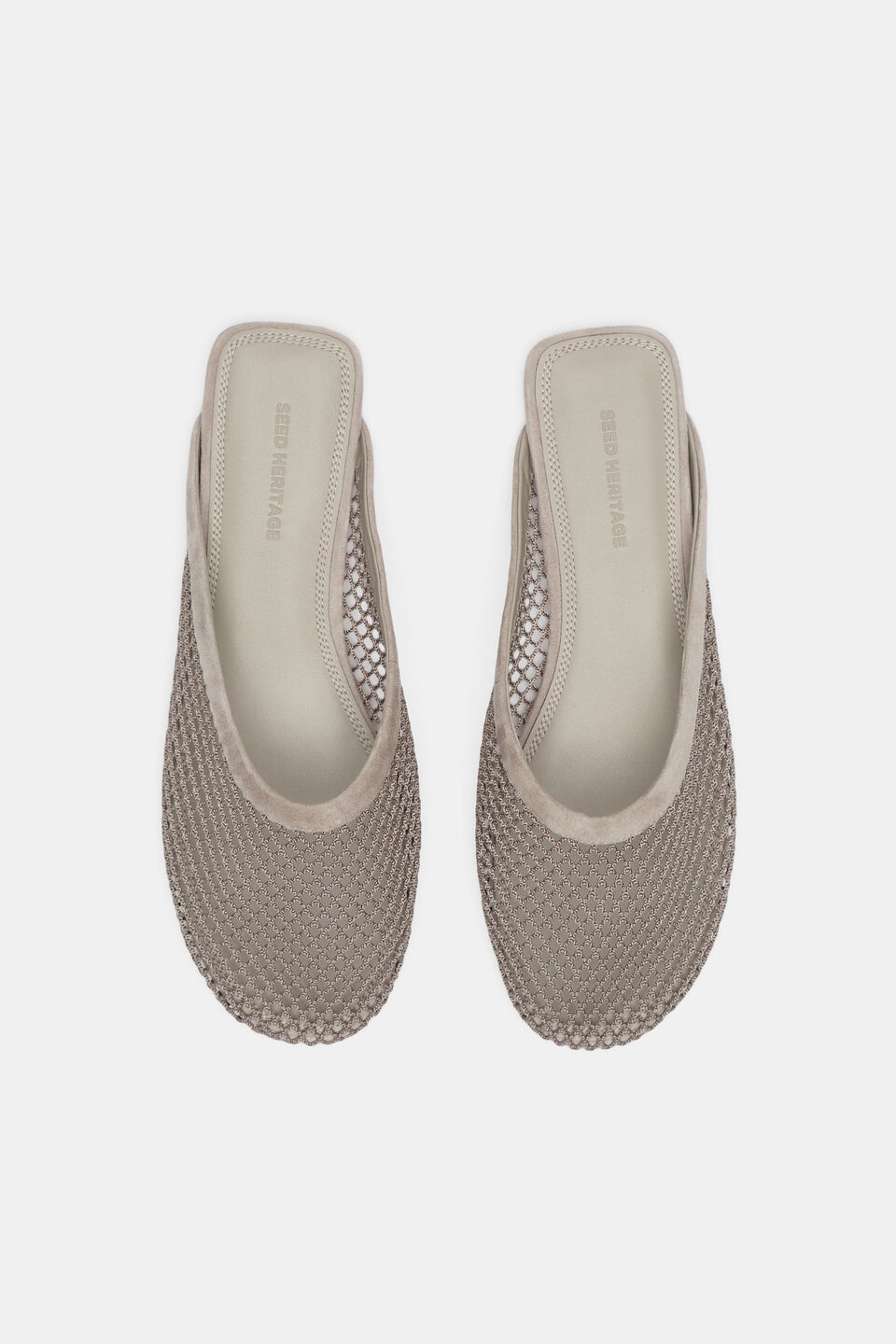 Marley Mesh Mule  Fawn