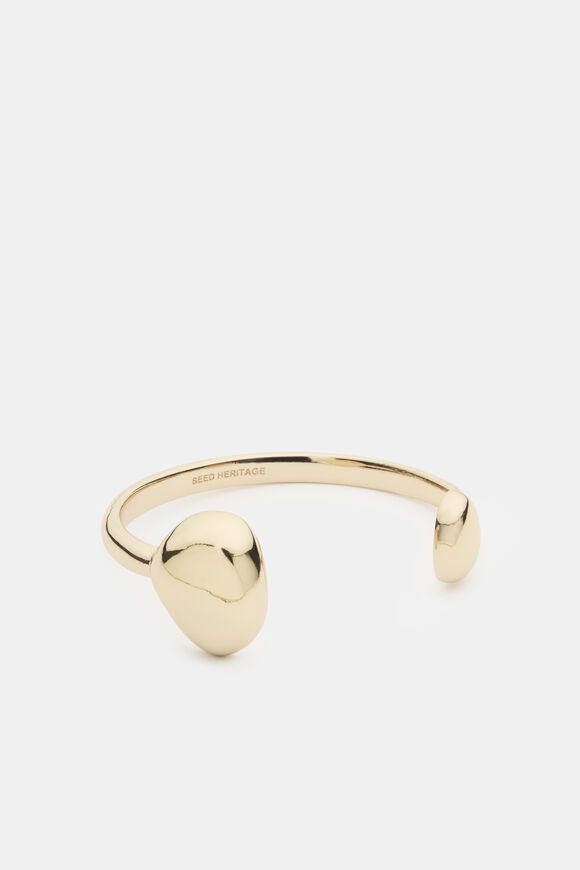 Pebble Cuff  Gold  hi-res