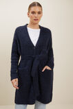 Relaxed Tie Cardigan  Deep Navy  hi-res