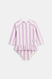 Stripe Rashsuit  Orchid  hi-res
