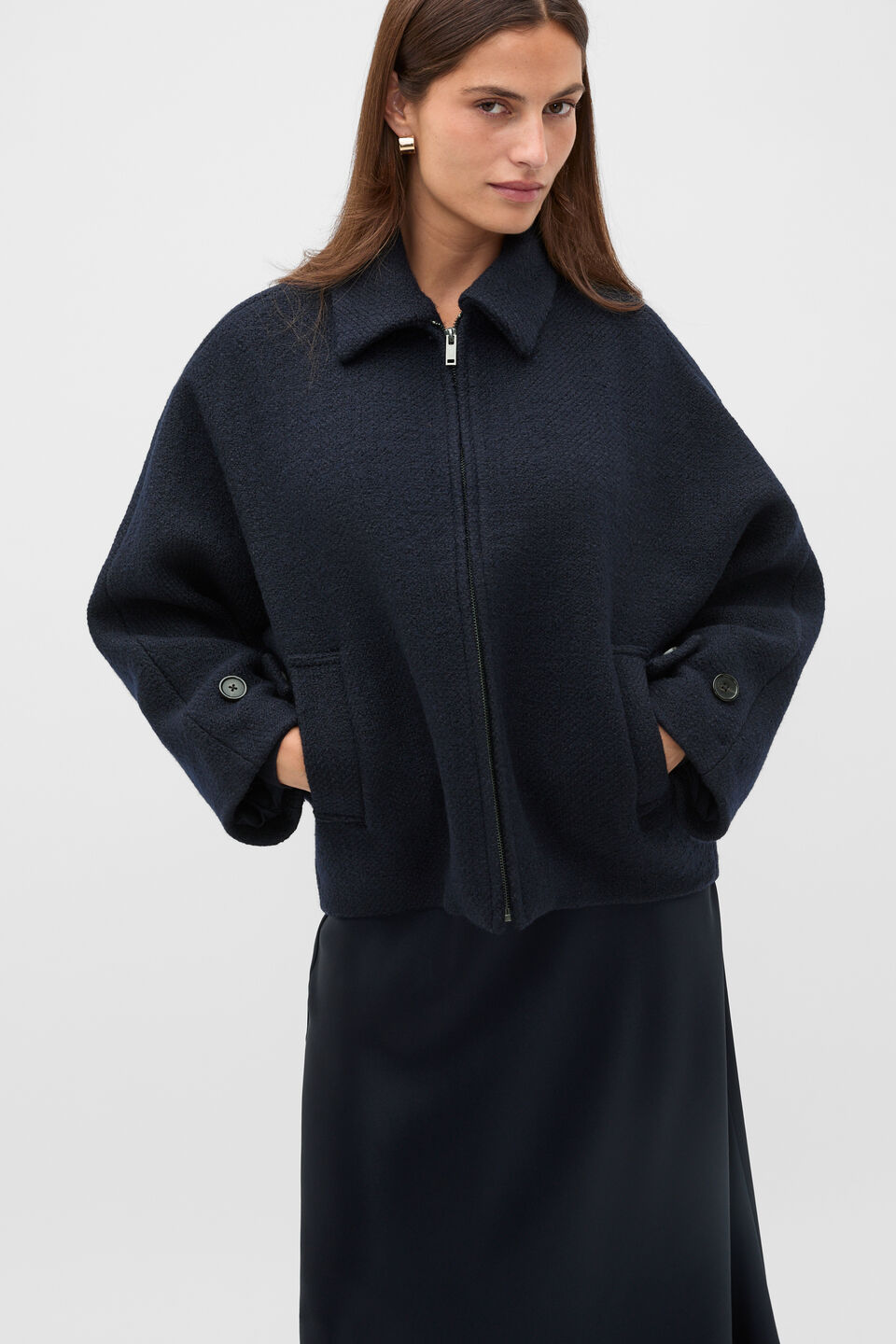 Tweed Jacket  Twilight Blue