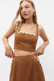 Scallop Bralette  Cinnamon Spice  hi-res