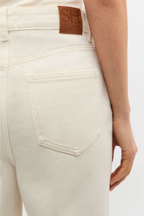 70s Wide Leg Jean  Coconut Cream  hi-res