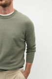 Ribbed Textured Knit  Vintage Khaki  hi-res