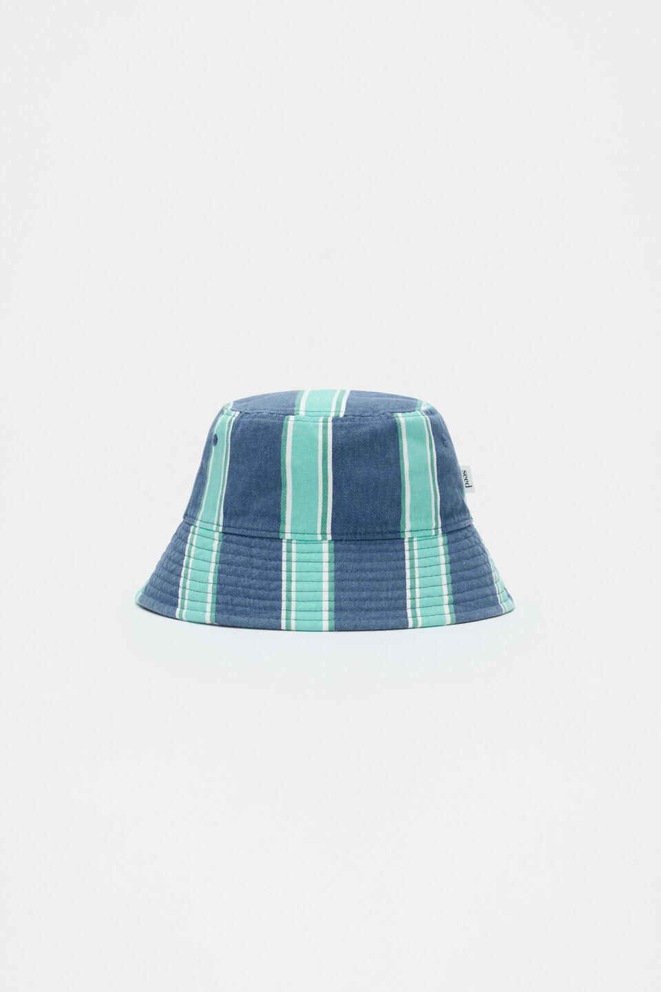 Wide Stripe Bucket Hat  Multi