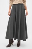 Crossdye Suit Skirt  Charcoal Crossdye  hi-res