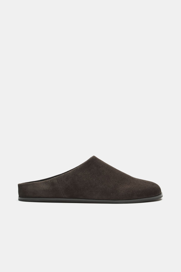 Hunter Mule  Chocolate Suede  hi-res