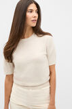 Australian Merino Crew Neck Tee  Mist Marle  hi-res