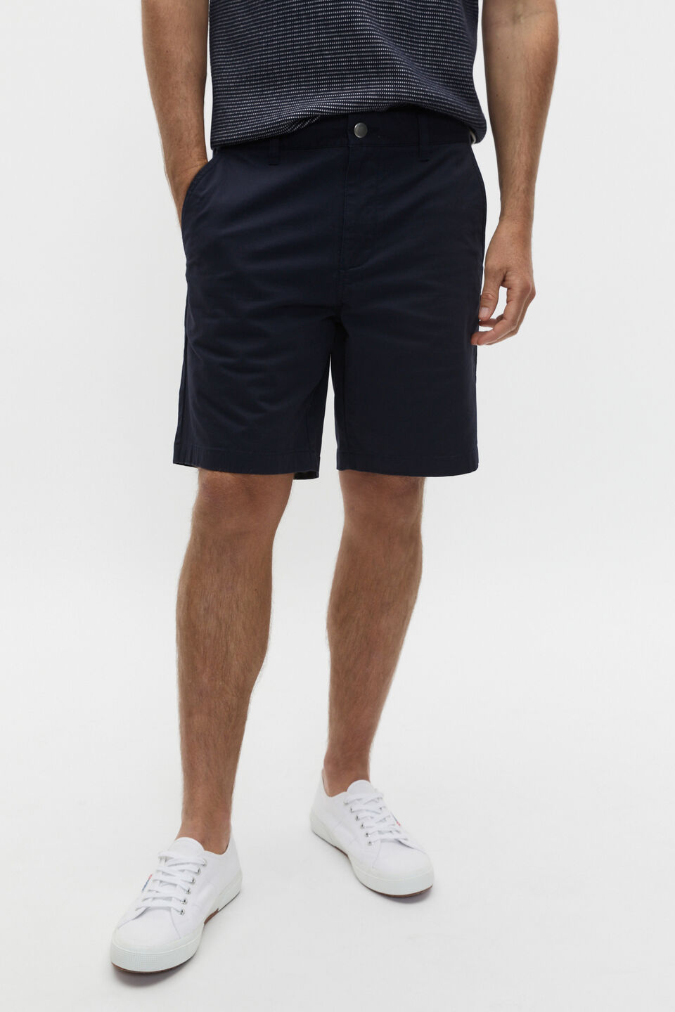 Heritage Chino Short  Midnight Blue