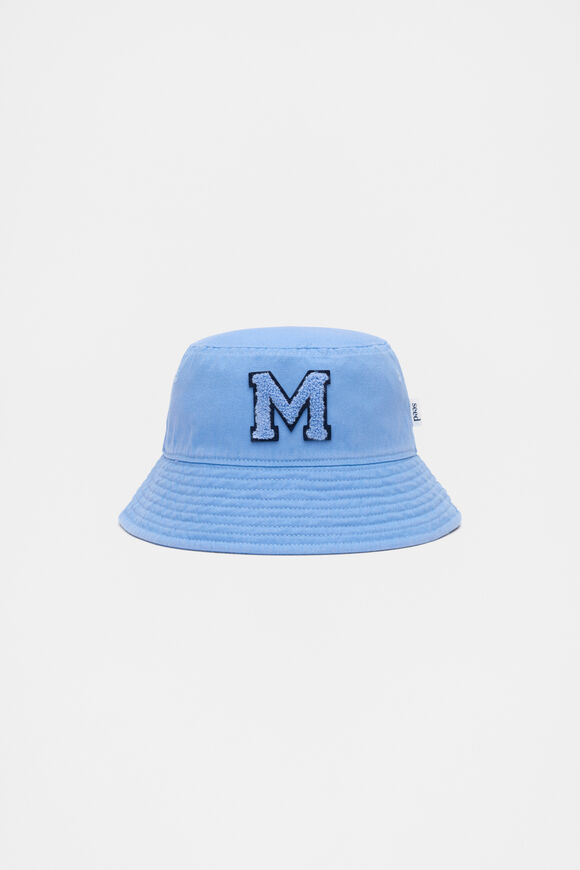 Blue Initial Bucket Hat  M  hi-res