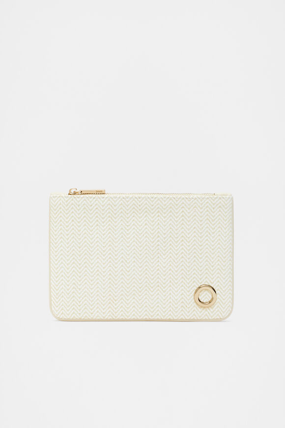 Initials Pouch  O  hi-res