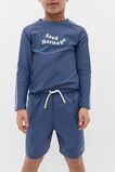 Textured Boardshort  Washed Navy  hi-res