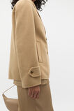 Wool Blend Double Breasted Jacket  Rye  hi-res