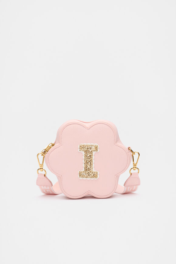Flower Initial Bag  I  hi-res