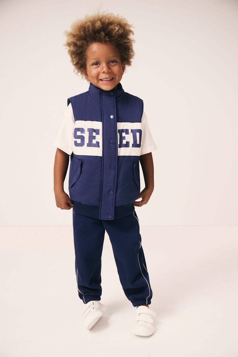 Core Puffer Vest  French Navy