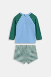 Colourblock Swim Set  Jungle Green  hi-res