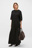 Australian Merino Oversized Tee  Black  hi-res