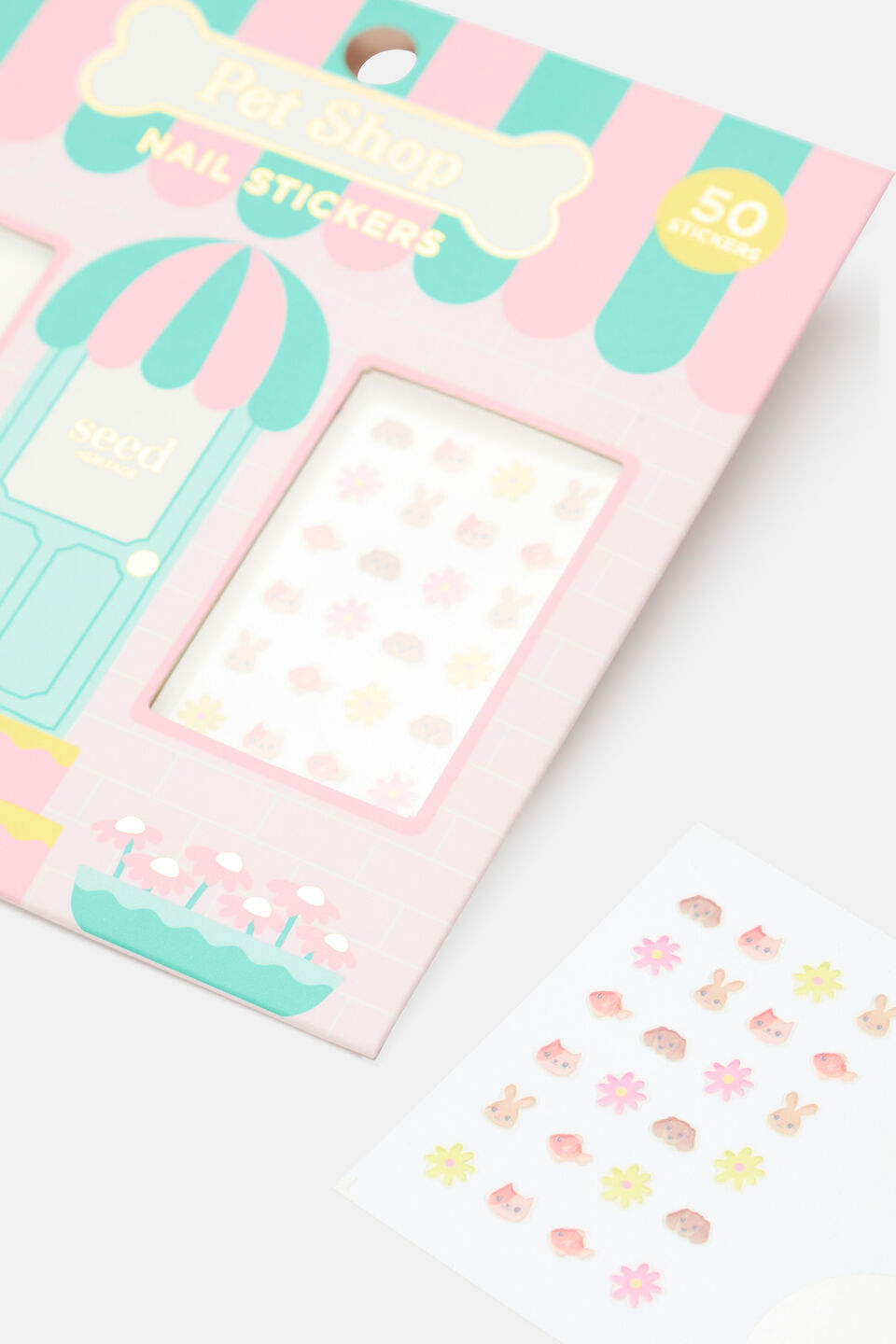 Pet Shop Nail Stickers  Multi