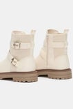 Rib Biker Boot  Classic Cream  hi-res
