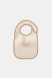 Logo Stripe Bib  Acorn Stripe  hi-res